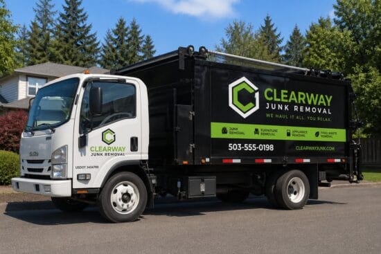 Junk Removal Company Truck